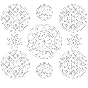 [자수패브릭]패턴플라이트(59-085)