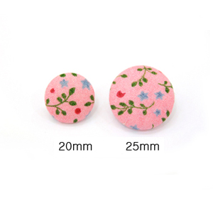 2개)20/25mm싸게단추-꽃마리(핑크)(133962)
